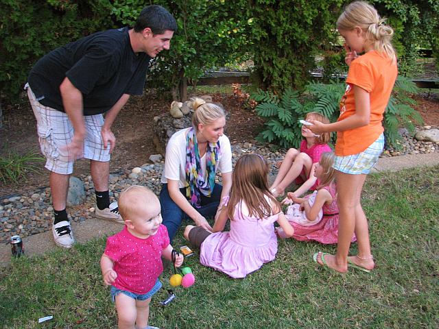 Katherine joins the kid activities