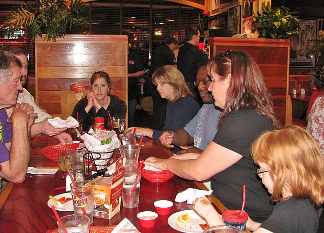 Birthday dinner at Red Robin