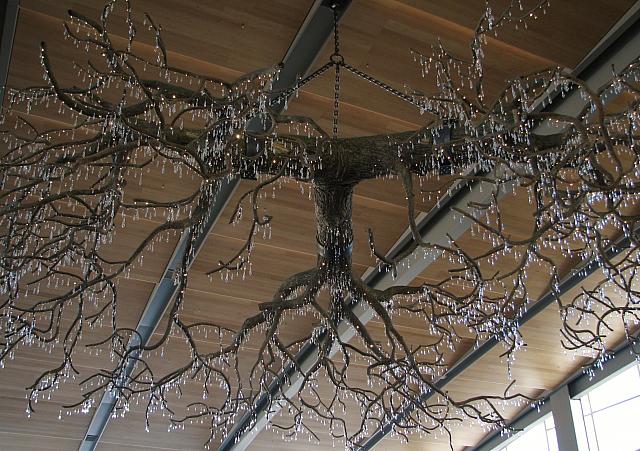 Decorative lamp in Terminal B