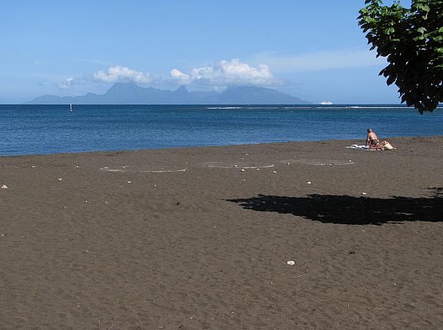 Moorea from Point Venus