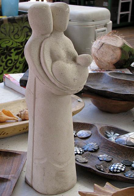 Sculpture in market