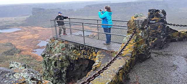 Patrick & Theresa at Dry Falls