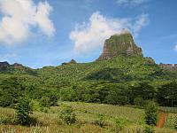 Mt. Mouaroa...the “shark’s tooth.”