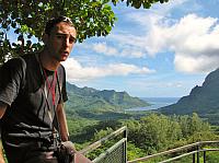 Our guide at Belvedere