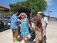 Transportation back to the ship...another $5.00 flat fee