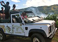 The 4x4 that was behind us