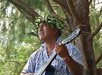 Our guide entertained us