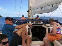 Sailing aboard the Eden Martin