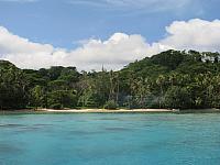 Sandy beach for picnic