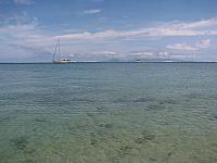 Looking toward Raiatea & Taha'a