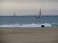 Sailboats off of Venice Beach