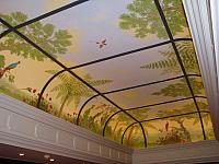 Ceiling in the library