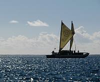 Arrival of one of the vakas