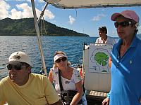 Cruising along beside Taha'a