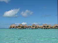 Le Taha'a Resort's over-water bungalows