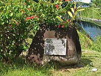 Bougainville's landing spot, 1768